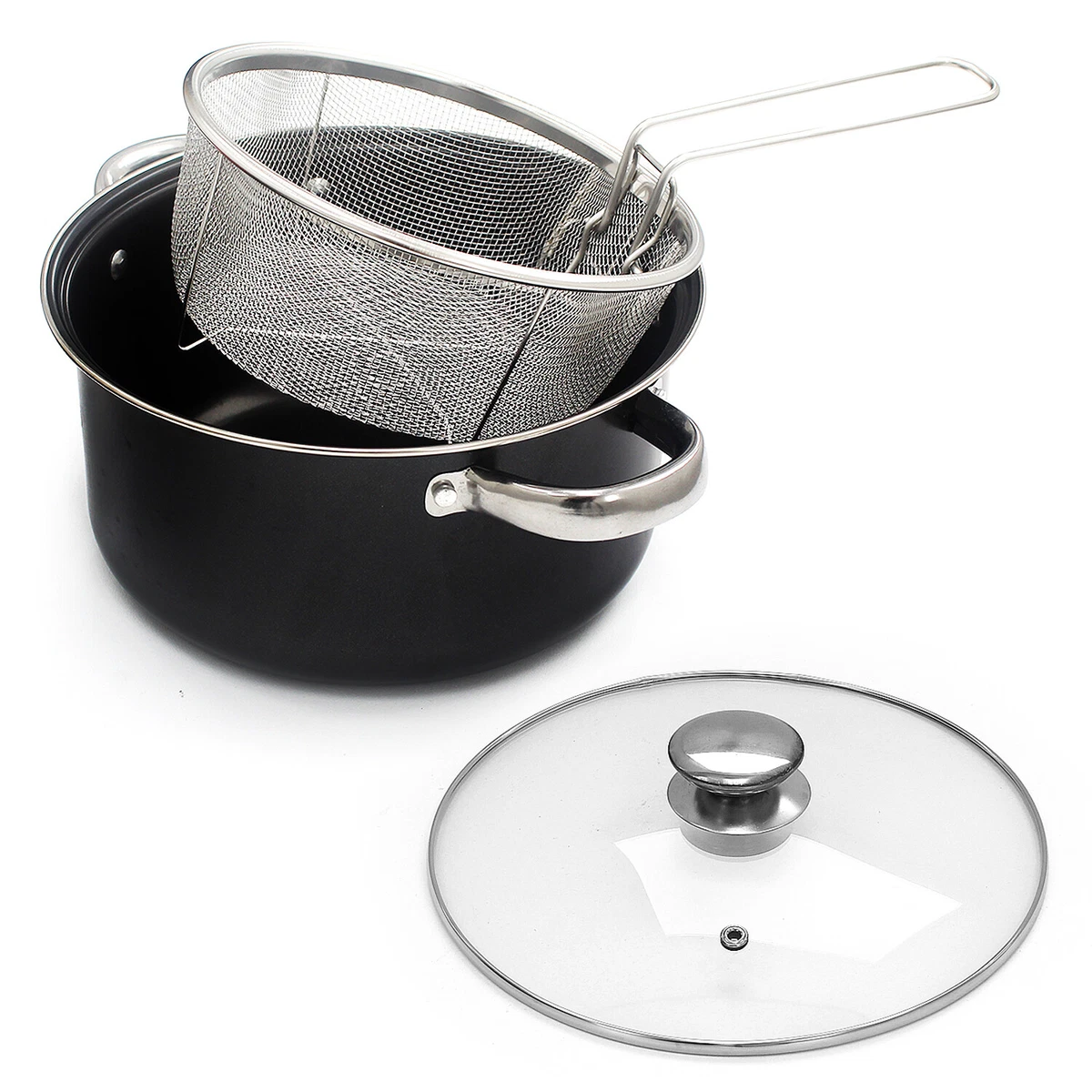 Deep frying on stove top deals