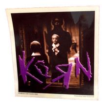 KORN - 1996 STICKER,RARE  Nu METAL WINDOW DECAL
