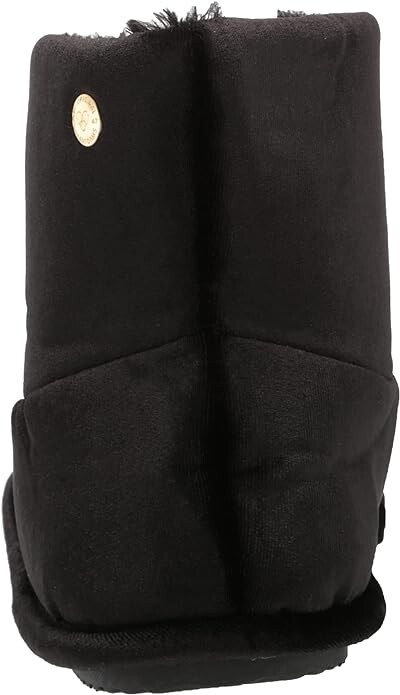 Dearfoams Women's Sara Velour Bootie Slipper - Memory Foam, Machine Washable, Indoor/Outdoor Sole - View #7