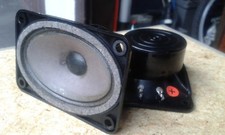 Medio-tweeter  a  cono (coppia) ovale originali tedeschi ( forse Saba) 