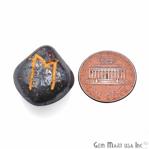 Natural Rune Set Reiki Healing Crystals Spiritual Symbols Rocks Engraved Stones - Picture 7 of 34