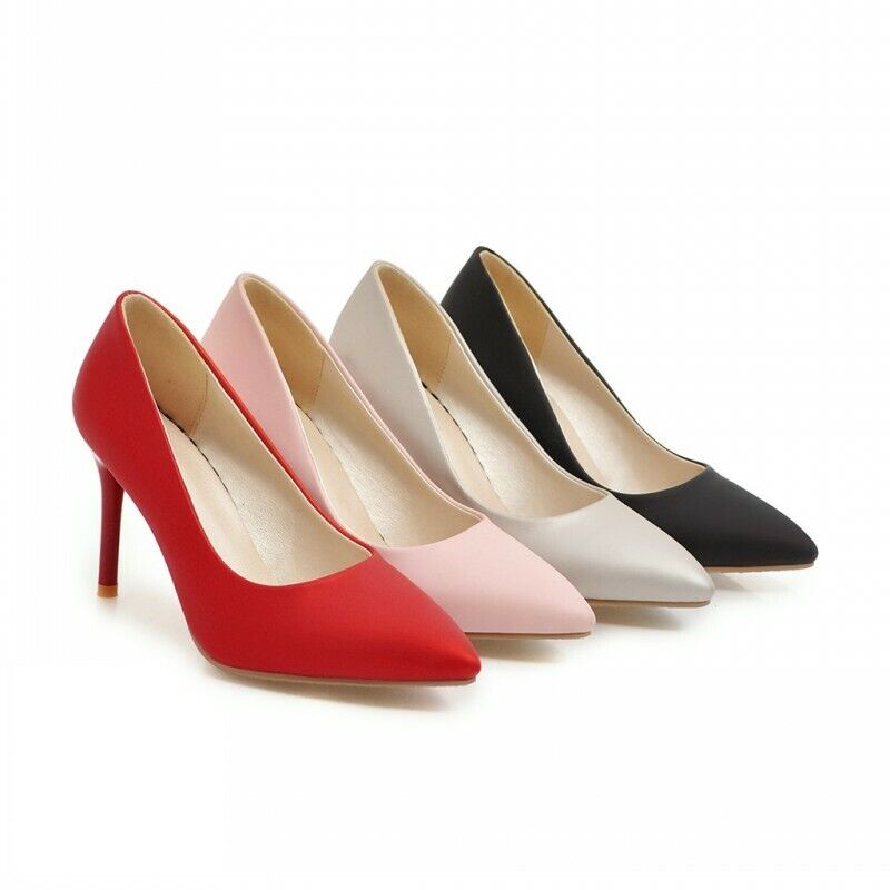 New Women Pointy Max 72% OFF Toe Stilettos Free shipping High Business 42 On 41 Heel Slip