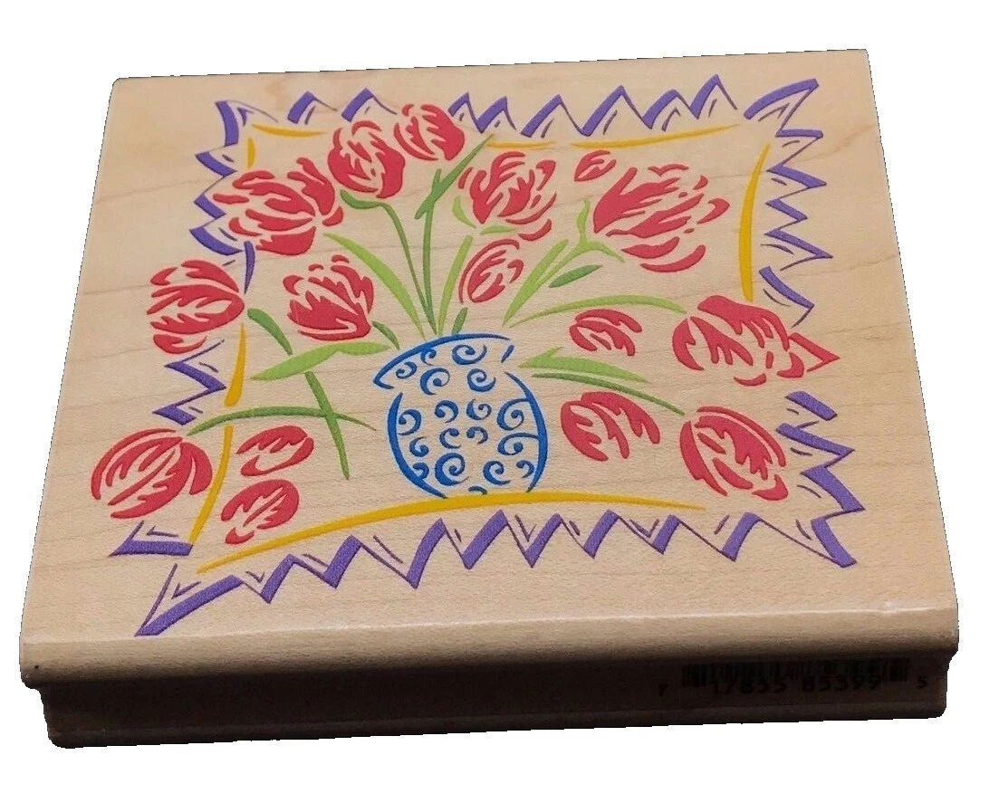 Flowers & Plants Rubber Stampede Craft Stamps