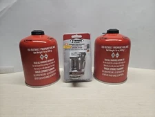 Sterno Extreme Performance EMERGENCY Stove Burner 2 - 16 oz ISOPRO Fuel new (OK)
