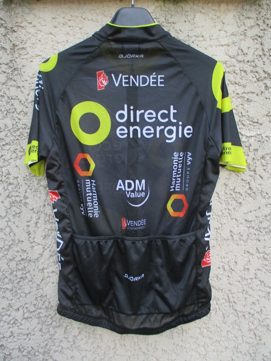 Maillot cycliste DIRECT ENERGIE Vendée Björka shirt jersey UCI Europe Tour L