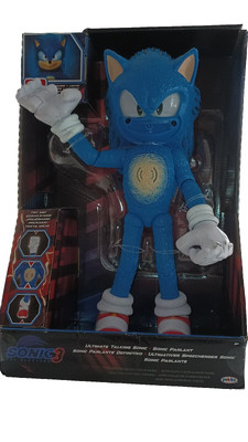 SONIC 3, THE HEDGEHOG, Action Figure, ca. 13.5'', Features 30+ Sounds, Lights