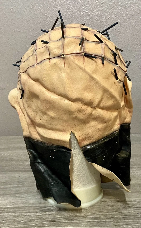 VTG 1993 Cinema Secrets Hellraiser Pinhead Latex Mask. Please Review Pics. ￼ - Image 4 of 4