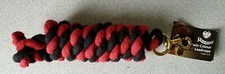 BACK IN STOCK RHINEGOLD DELUXE BRASS CLIP LEADROPE 4 HEADCOLLAR OVER 20 COLOURS