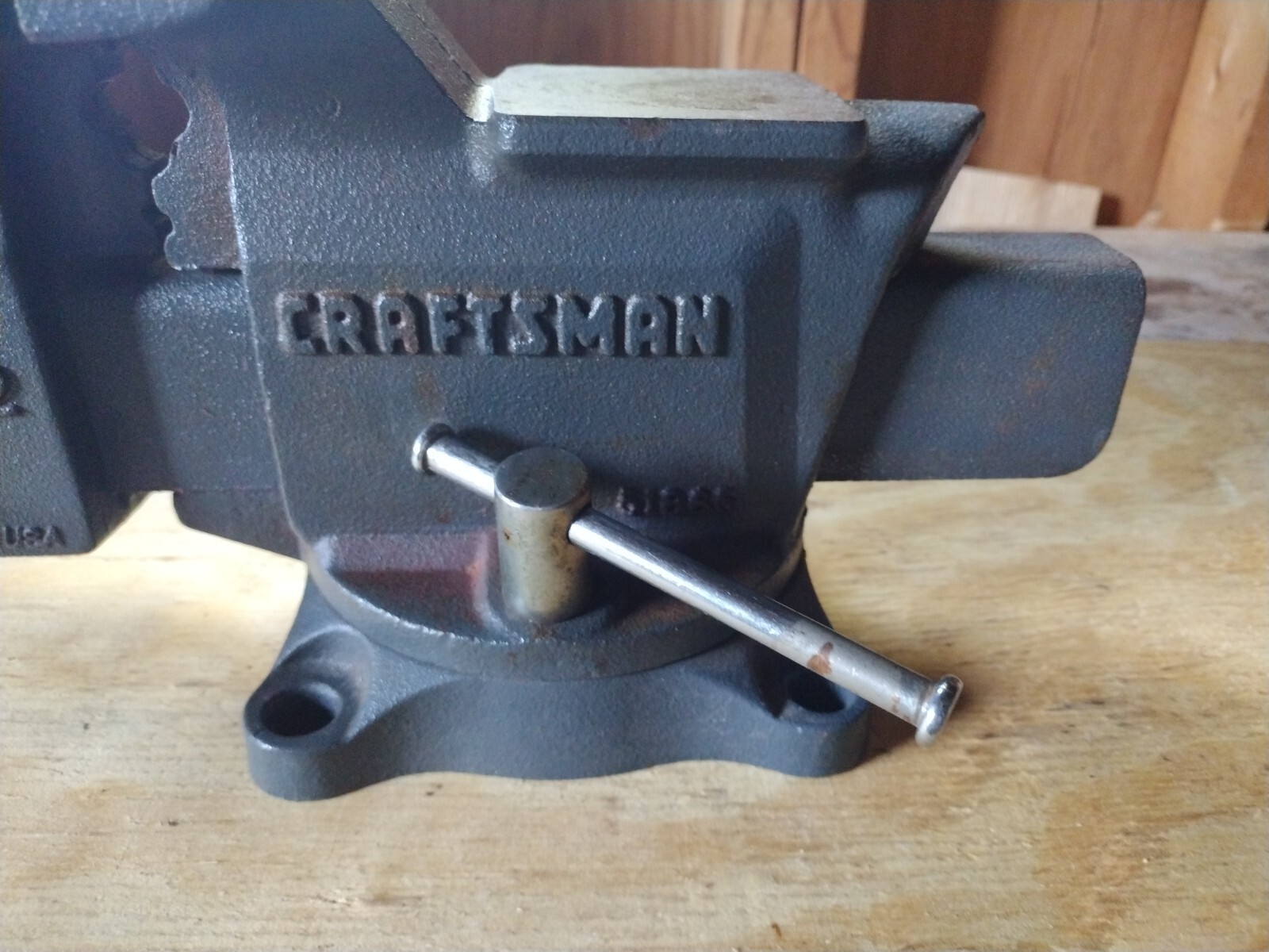Vintage Craftsman Bench Anvil Vise 51865 41/2” Reversible Jaws USA eBay