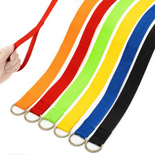 Slip Lead Dog Leash, 6 FT Short Dog Leash with O-Ring for Walking Rescues Traini