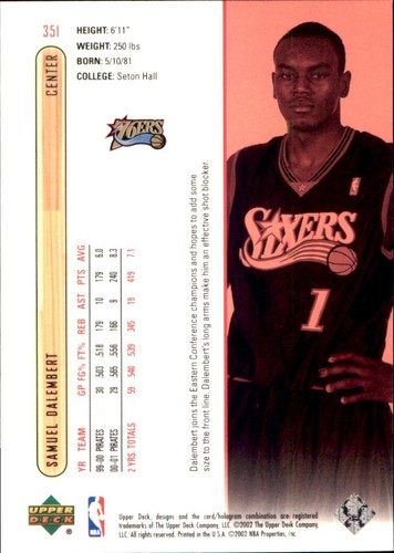 2001-02 Upper Deck 🏀 YOU PICK #2 - #437 🏀 NBA Cards SP RC Base Commons Stars - Photo 202 sur 238