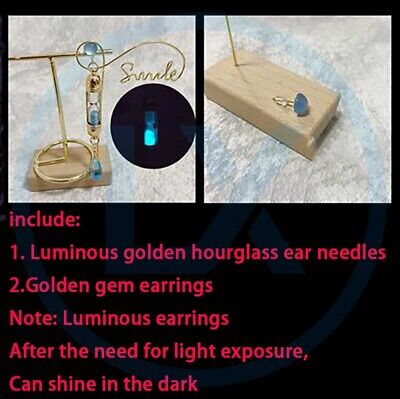 Anime The Case Study of Vanitas Earrings No Karte Blue Hourglass