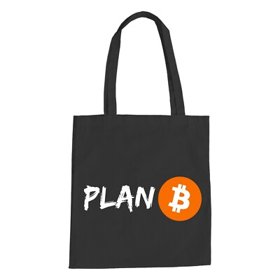 Bitcoin Plan B Baumwolltasche - Krypto Währung Crypto Börse Aktien