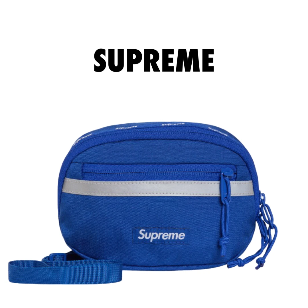 Mini sac latéral bleu Supreme FW24
