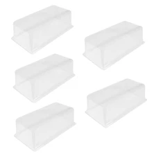 SUNPACK Sundome Plastic Humidity Dome, Clear, 7" (Pack of 5)