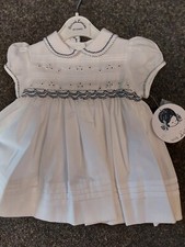 SALE NEW SARAH LOUISE SMOCKED DRESS STYLE 013239-1 SIZES 6 MTHS  12 MTHS  18 MTH
