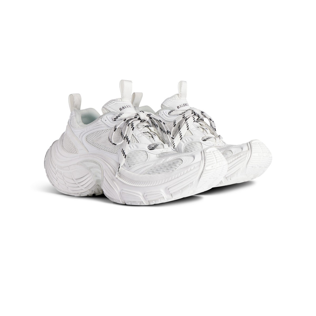 BALENCIAGA 6XL $1350 Men's White Mesh Sneakers New & Authentic | eBay