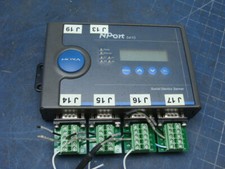 MOXA TECHNOLOGIES NPORT 5410 REV 3.2 SERIAL DEVICE SERVER W/ 4 L-COM DB9FT
