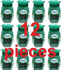 12 Wizard Crystal Beads Air Freshener Winter Pine Forest Scent Each 12 oz