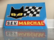Sev Marchal S.e.v. Vintage Style Racing Ford Gt40 Jaguar Blue
