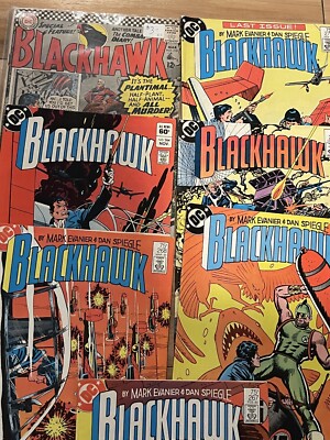 LOT - 10 DC BLACKHAWK #212 213 214 215 216 217 218 219 220 221