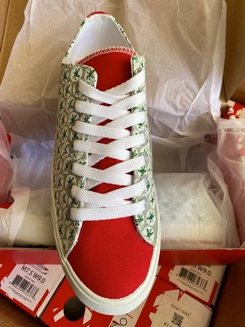 Ohio state canvas best sale shoes