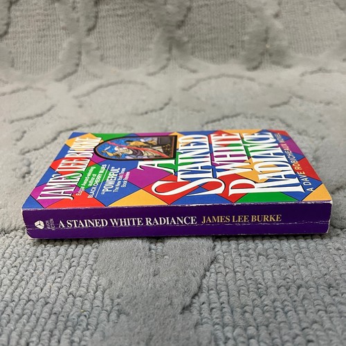 A Stained White Radiance Mystery Paperback Book James Lee Burke Avon Books 1993 - Picture 3 of 13