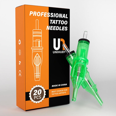 Tattoo Nadeln 1007RL, 20Pcs Tattoo Cartridge Nadeln 7RL Nadeln 1007 round Liner