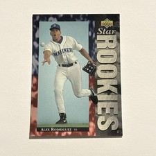 Alex Rodriguez 1994 Upper Deck Rookie Card #24 Seattle Mariners 