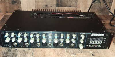 Samson S62 Mixer Amplifier 150 Watts Working Untested Please Read