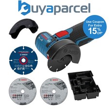 Bosch GWS 12V-76V 12v Professional Cordless Brushless 76mm Angle Grinder - Bare