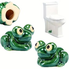 Decorative Toilet Bolt Covers 2 Pack Funny Bathroom Floor Screw Caps