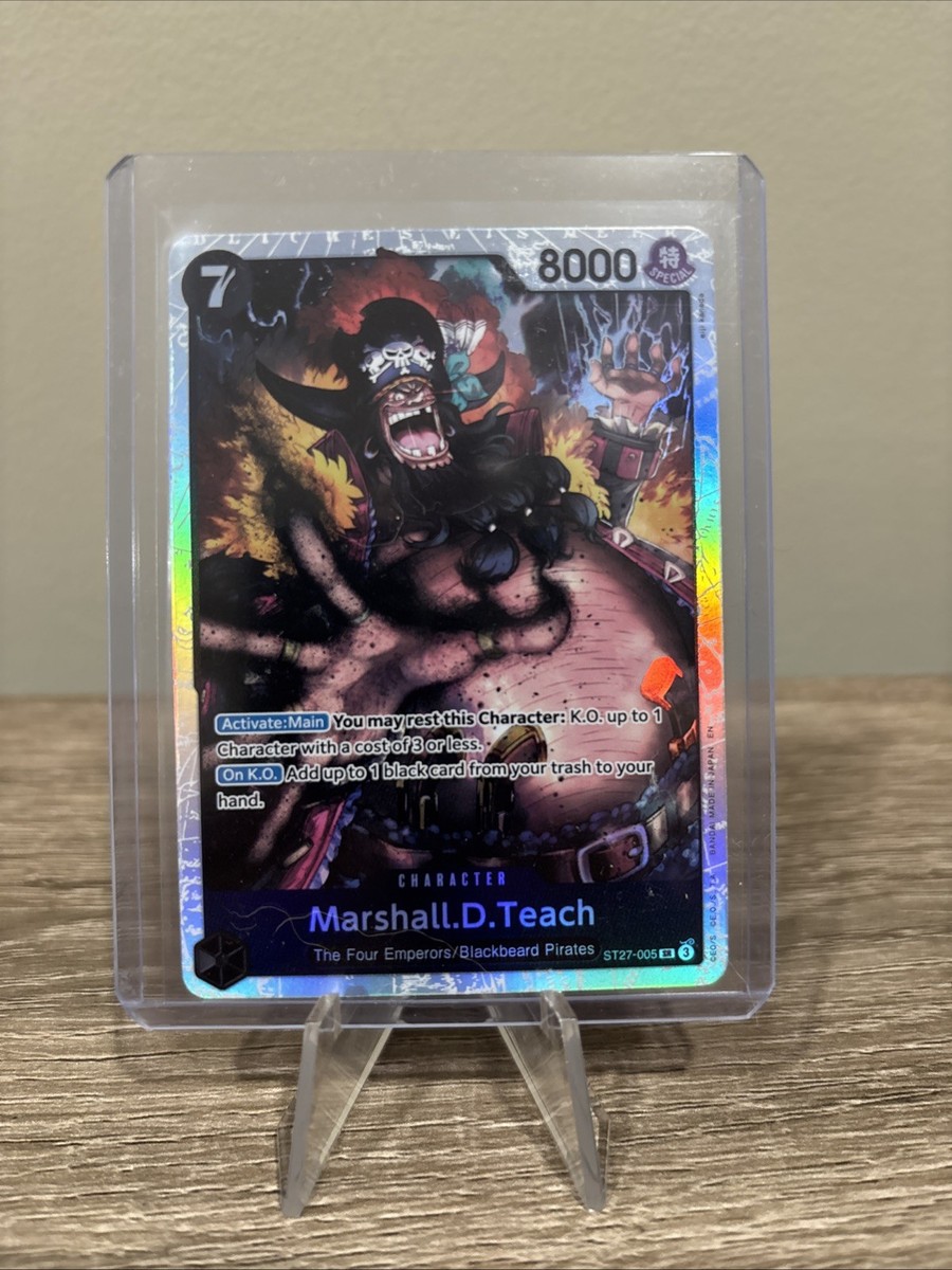Marshall.D.Teach (ST27-005) Starter Deck 27: BLACK Marshall.D