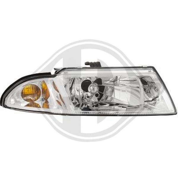 1X Hauptscheinwerfer Diederichs 5860180 FüR Mitsubishi Rechts-image
