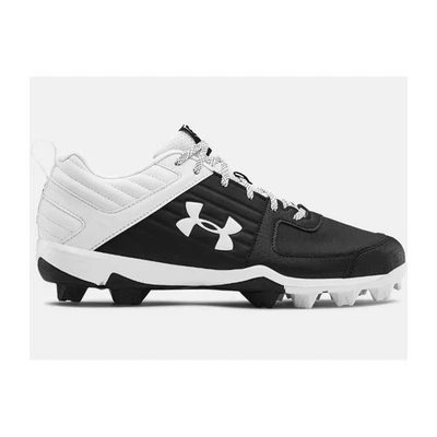 Crampons de baseball moulés Under armour Lead Off low Noir - Photo 1/4