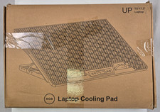 Laptop Cooling Pad Up to 17.3" Laptop RGB Lights Dual USB Ports Multi Fan Speed