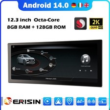 12,3"Qualcomm 128GB Android 14 Autoradio CarPlay WIFI Navigatore Audi Q5 Concert