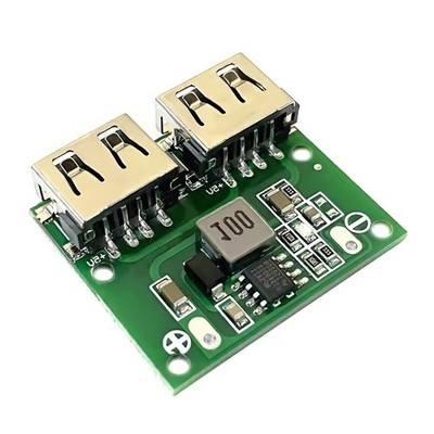 5V Output Power Module with Dual USB 3A Step Down from 9V 12V 24V Voltage Input