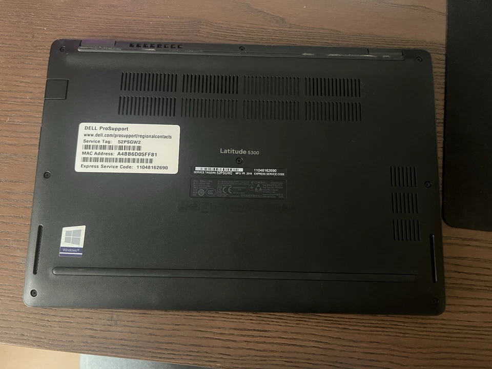 Dell Latitude 5300 · i7-8665U · 16GB · 256GB, Foto 3 von 5