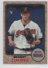 2017 Topps Heritage High Number Chrome 826/999 Bradley Zimmer #THC-576 0nr3