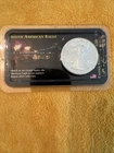 1989 1oz Silver American Eagle Sealed, Uncirculated, Littleton coin co.