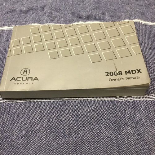 2008 Acura MDX Owners Manual - Picture 2 of 3