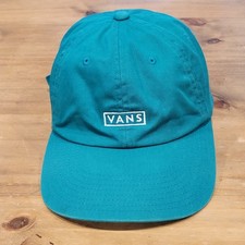 Vans Hat Cap Strap Back Green Skater Skateboa...
