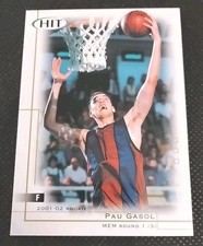 Pau Gasol Rookie Card  2001-02 SAGE Hit #16 
