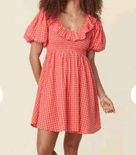 SPELL & THE GYPSY COLLECTIVE Strawberry Fields Short Play Mini Dress Sz XS SP15