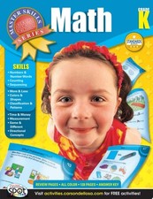 Math, Grade K Master Skills by , Good Book