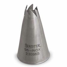 St&auml;dter Fine Line Star Spout Twisted #96 Small Decorating Spout 8 mm