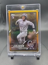 2025 Topps x Lids x Mitchell & Ness Plyr Chase Series 2 Adael Amador #47 Gold/50