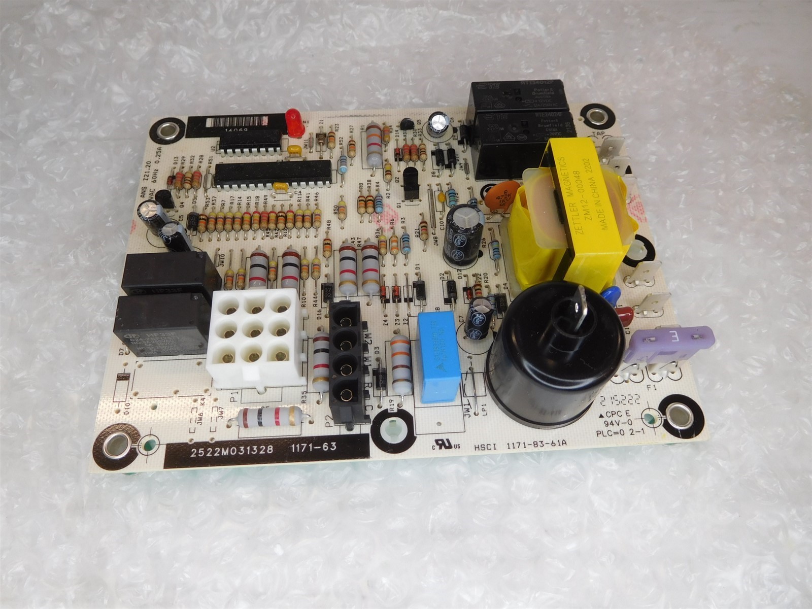 OEM York Coleman 1171-63 Furnace Control Board 14069 #1 (S4)
