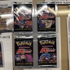 TEAM ROCKET COMPLETE PACK ART SEALED MINT
